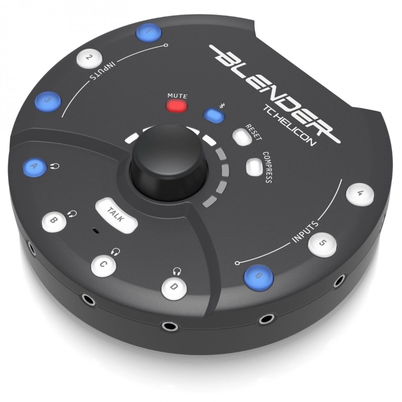 TC HELICON BLENDER Mixer stereo compatto con interfaccia audio USB
