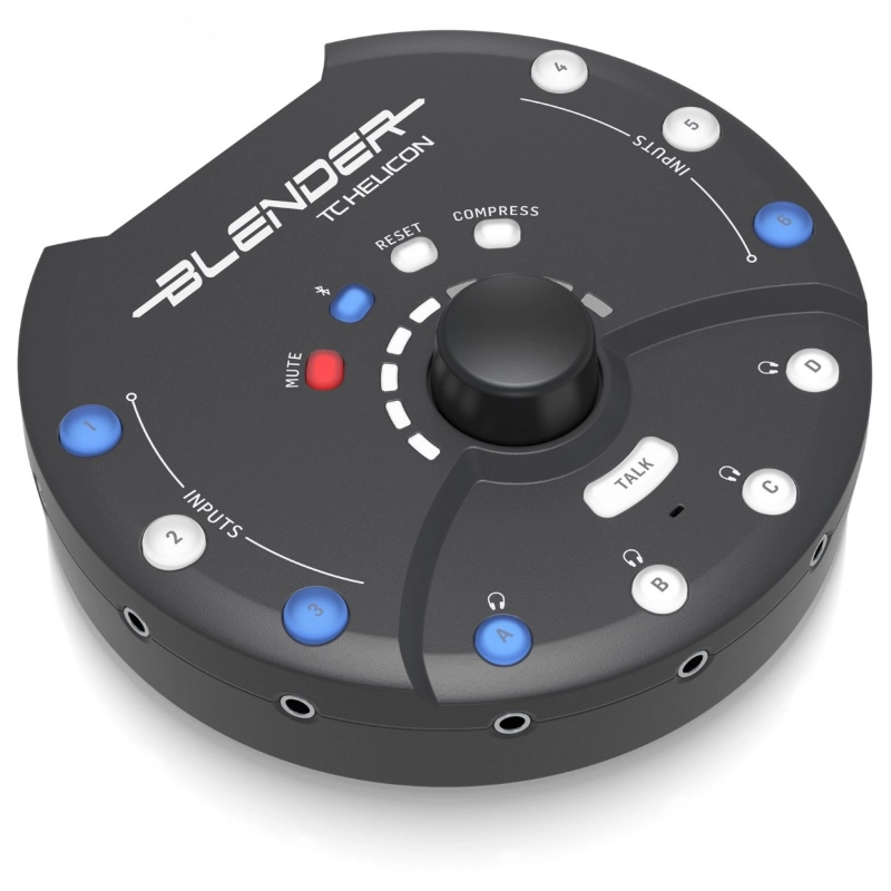 TC HELICON BLENDER Mixer stereo compatto con interfaccia audio USB