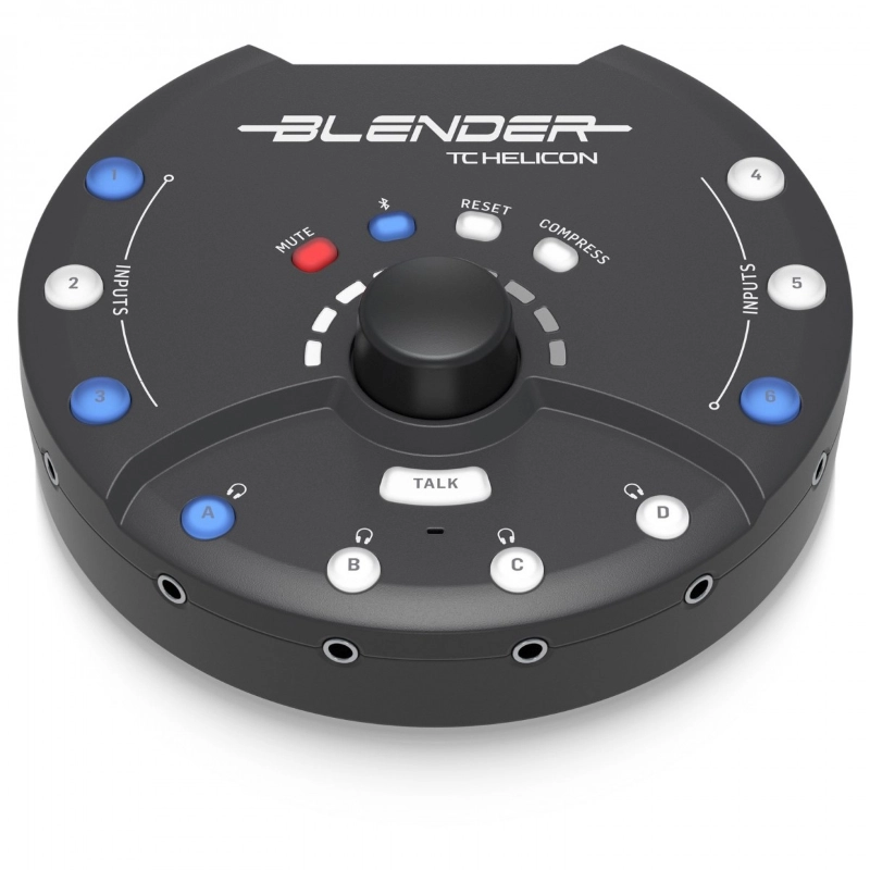 TC HELICON BLENDER Mixer stereo compatto con interfaccia audio USB