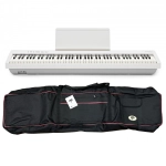 Roland FP30X WH Bag Bundle Pianoforte Digitale Portatile 88 Tasti Bianco con Borsa