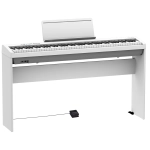 Roland FP30X WH Home Bundle Pianoforte Digitale Portatile 88 Tasti con Supporto in Legno Bianco