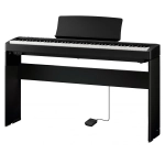 Kawai ES120B Home Bundle Pianoforte Digitale 88 Tasti con Supporto a in Legno Nero
