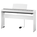 Kawai ES120W Home Bundle Pianoforte Digitale 88 Tasti Bianco con Suppprto in Legno Originale