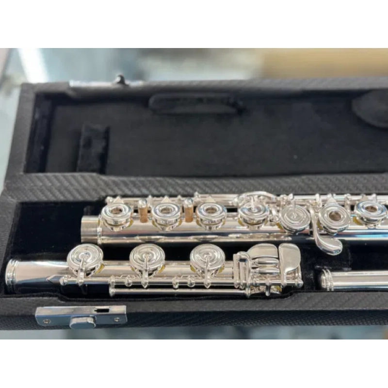 BERNHARD HAMMIG B1278 FLAUTO TRAVERSO ARGENTATO