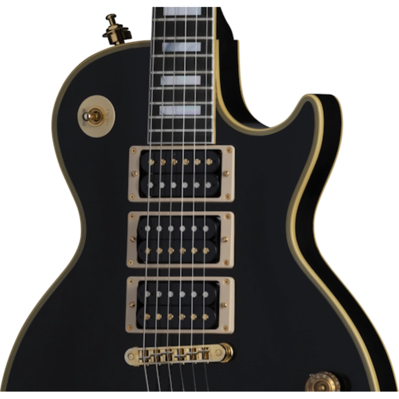 Gibson Custom Peter Frampton "Phenix" Inspired Les Paul Custom VOS Ebony CSPFPXVOEBGH1