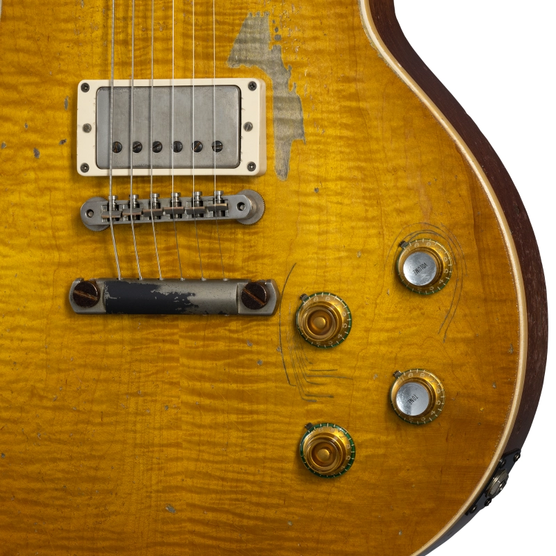 Gibson Custom Kirk Hammett "Greeny" 1959 Les Paul Standard Murphy Lab Aged Greeny Burst LPR59GRNYMLNH1