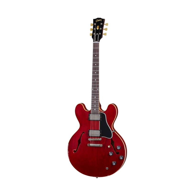 Gibson Custom 1961 ES-335 Reissue Heavy Aged 60s Cherry 61ES335HASCNH1