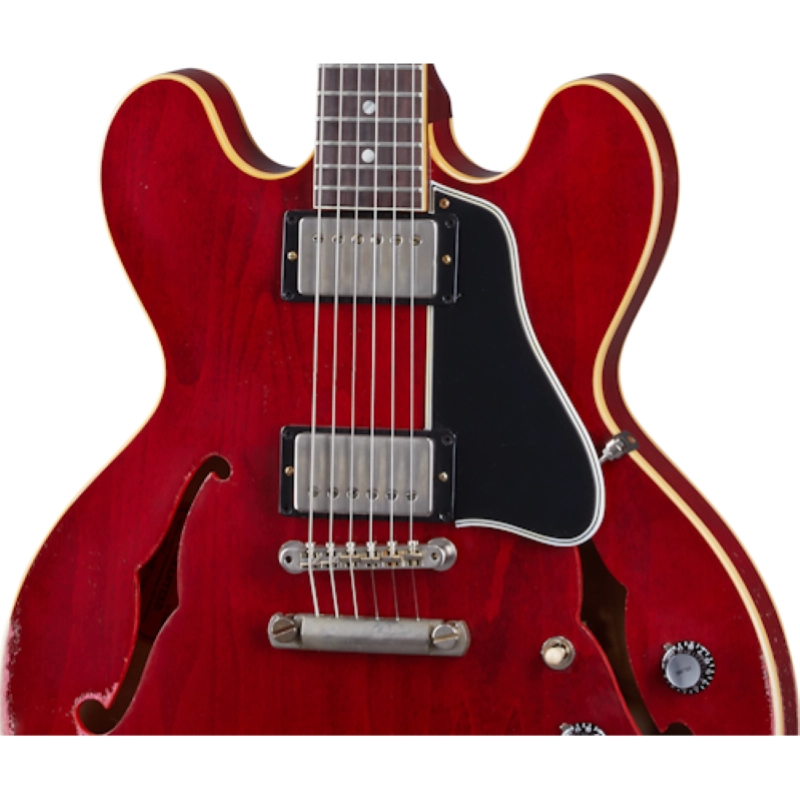 Gibson Custom 1961 ES-335 Reissue Heavy Aged 60s Cherry 61ES335HASCNH1