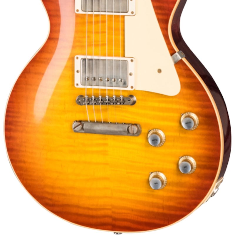 Gibson Custom 1960 Les Paul Standard Reissue VOS Washed Cherry Sunburst LPR60VOWCSNH1