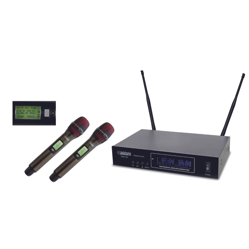 Audio Design Pro PMU312 Radiomicrofono Doppio Palmare