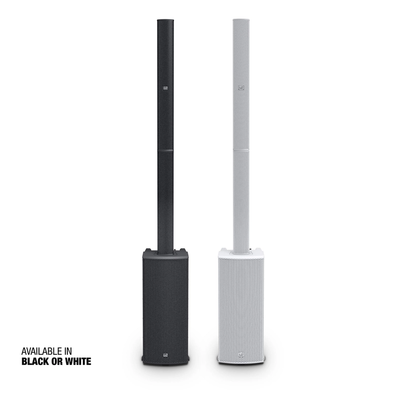 LD Systems MAUI11 G2 W Bianco Sistema PA a colonne portatile con mixer e Bluetooth, bianco