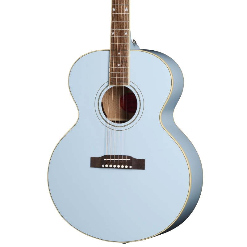 Epiphone J-180 LS (Incl. Hard Case) Frost Blue ECJ180LSFRBNH1