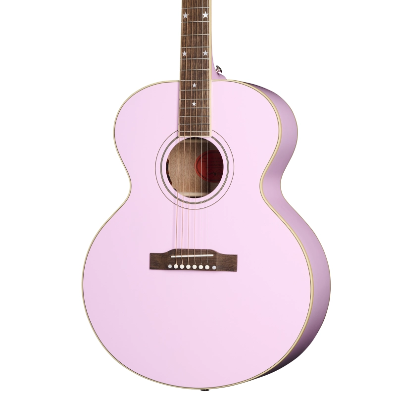 Epiphone J-180 LS (Incl. Hard Case) Pink ECJ180LSPNKNH1