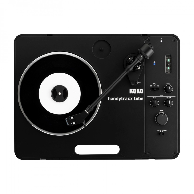 Korg Handytraxx Tube Giradischi Portatile Nero