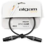 Algam Lighting DMX3-0.5M Cavo DMX 3 Poli 0,5 mt