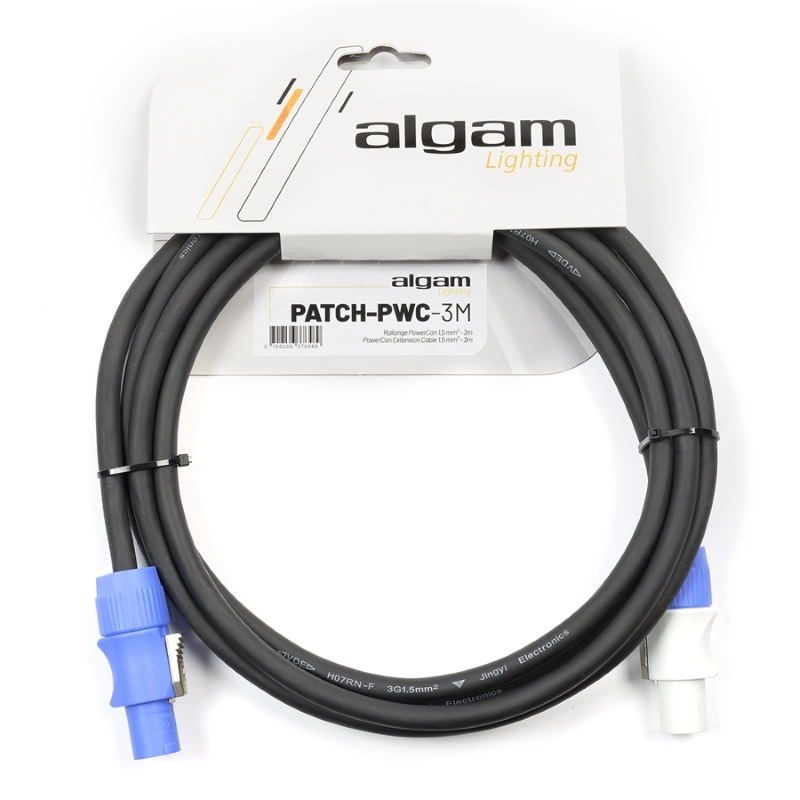 Algam Lighting PATCH-PWC-3M Prolunga PowerCon