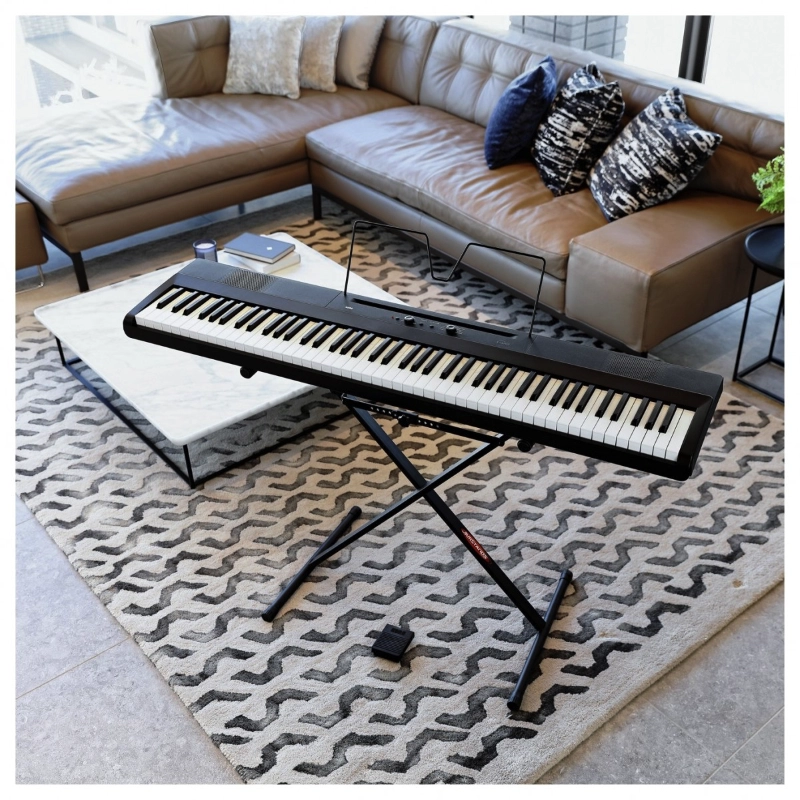 Korg Liano BK Pianoforte Digitale 88 Tasti Semipesati Nero