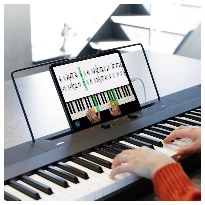 Korg Liano BK Pianoforte Digitale 88 Tasti Semipesati Nero