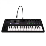 Korg MicroKorg 2 BK Sintetizzatore 37 Tasti Mini Nero Metallizzato