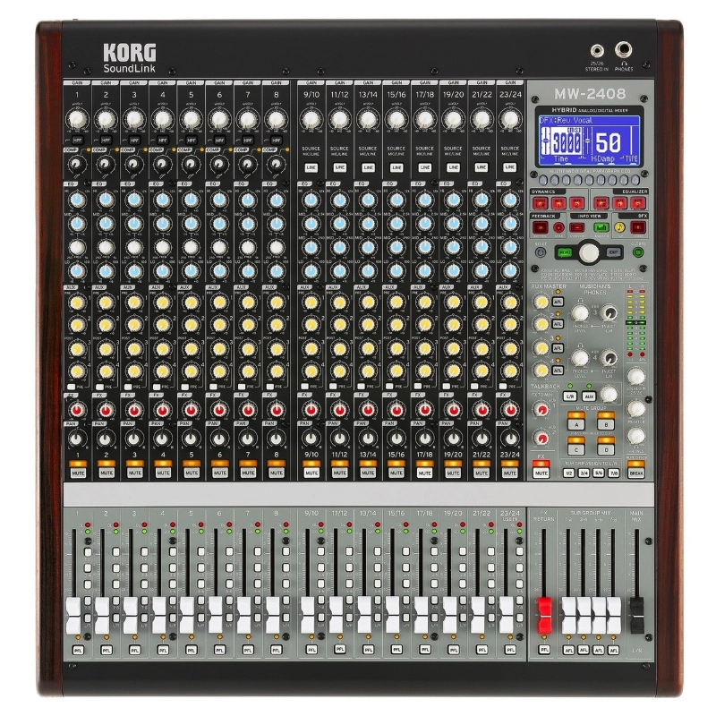 Korg MW2408 Mixer Ibrido Analogico Digitale 24 Canali