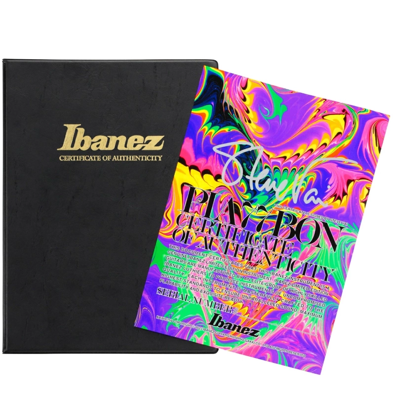 Ibanez PIA77BON Chitarra Elettrica S.Vai con Astuccio