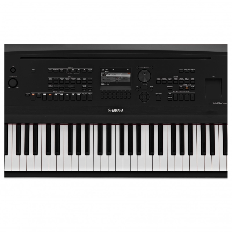 Yamaha DGX670B Home Bundle Pianoforte Digitale con Arrangiamenti 88 Tasti Nero con Supporto e Pedaliera