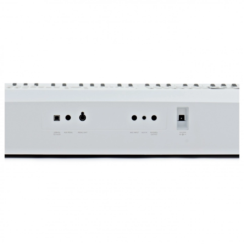 Yamaha DGX670WH Home Bundle Pianoforte Digitale con Arrangiamenti 88 Tasti Bianco con Supporto e Pedaliera