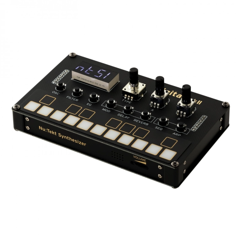 Korg Nu Tekt NTS1 MKII Sintetizzatore Mini a Tastiera Sequencer ed Effetto