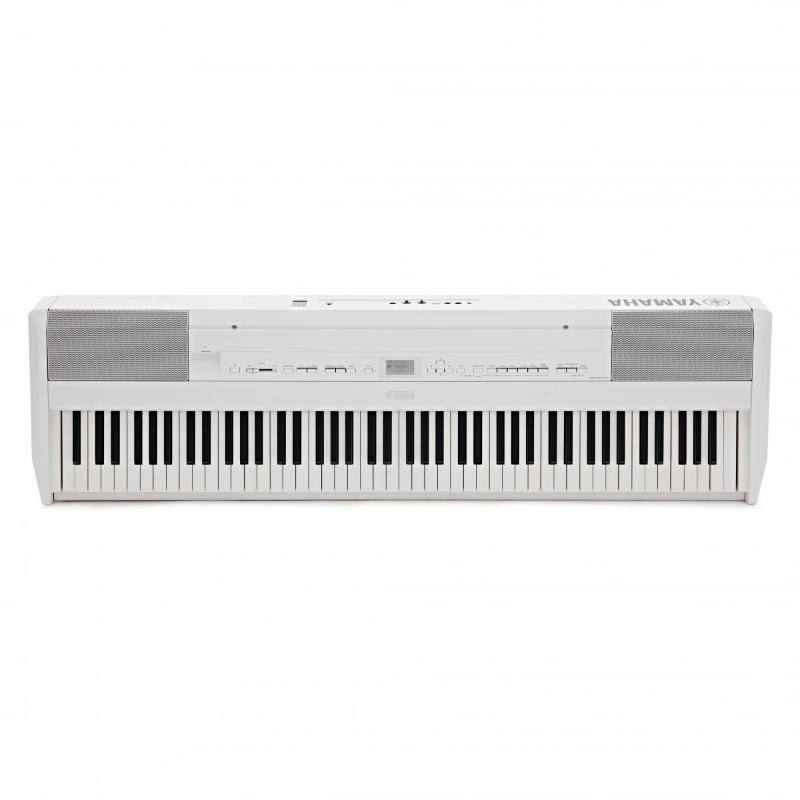 Yamaha P525WH Bag Bundle Pianoforte Digitale 88 Tasti Pesati Bianco con Borsa