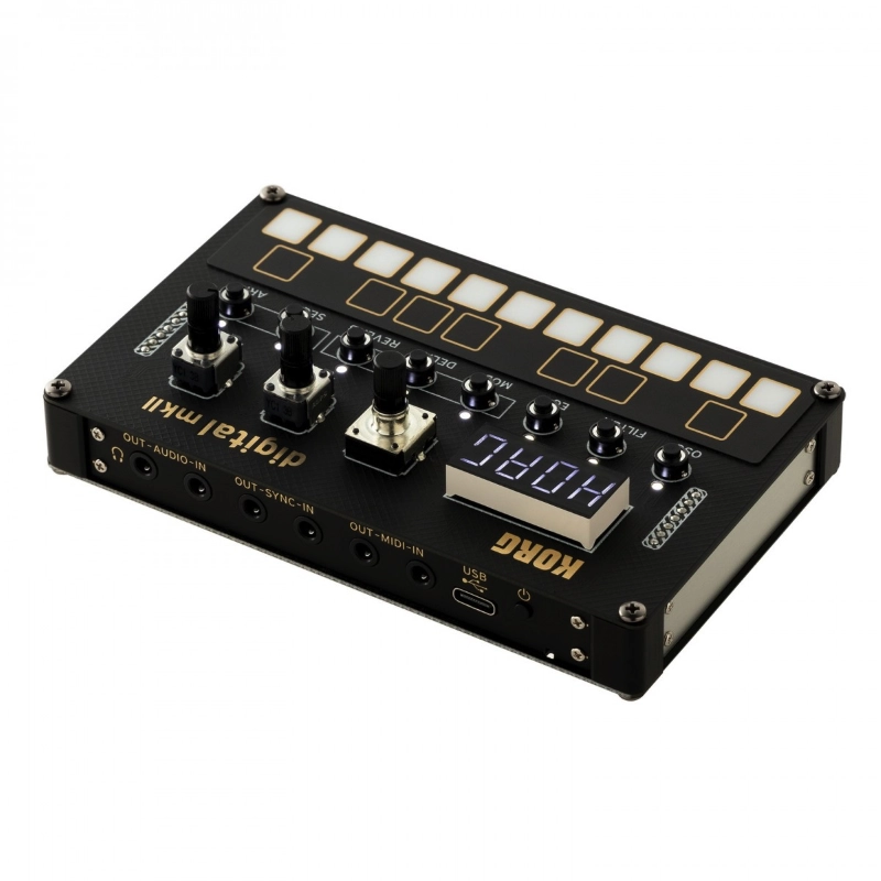 Korg Nu Tekt NTS1 MKII Sintetizzatore Mini a Tastiera Sequencer ed Effetto