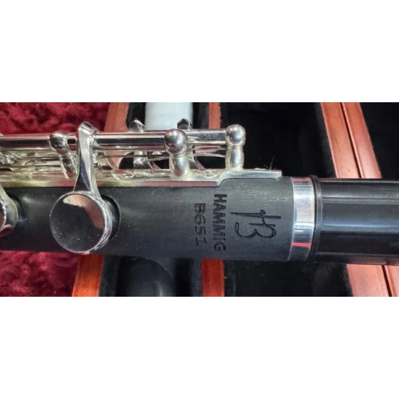 BERNHARD HAMMIG B651 OTTAVINO SINTETICO CHIAVI ARGENTATE CON MI SNODATO