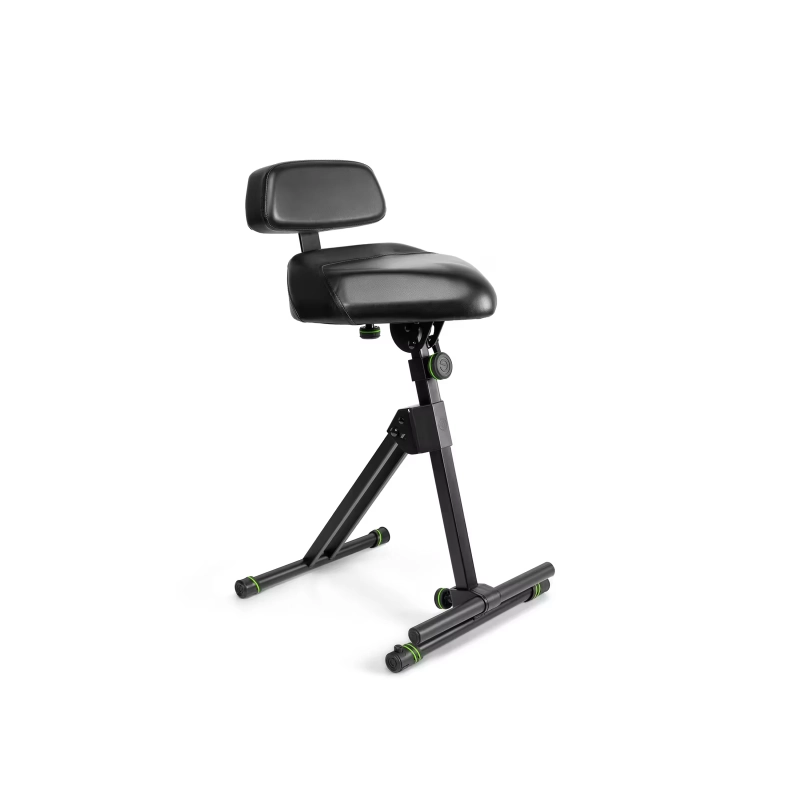 Gravity FMSEAT1BR Sgabello regolabile in altezza con piede e schienale