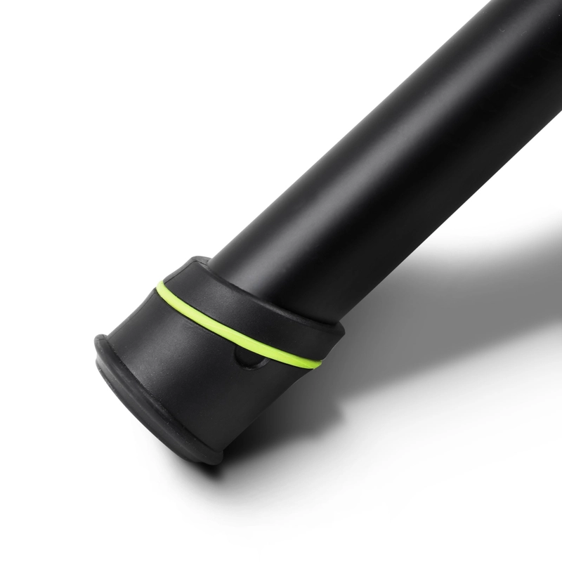 Gravity SP5211GSB Supporto per diffusori sonori con sospensione a gas da 35 mm, alluminio nero