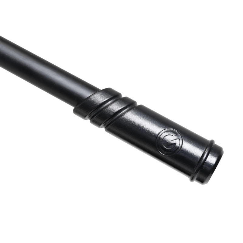 Gravity MS2321B Asta microfonica con base tonda e portamicrofono a 2 punto