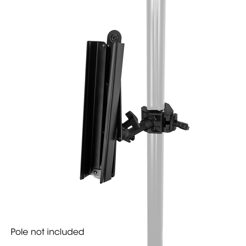 Gravity NSMS03 Piano leggio pieghevole Traveler per montaggio su stativi microfonici