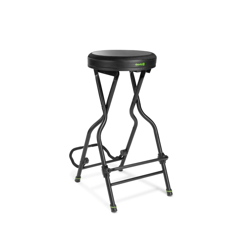 Gravity FGSEAT1 Seggiolino Chitarristi con Stand per chitarra