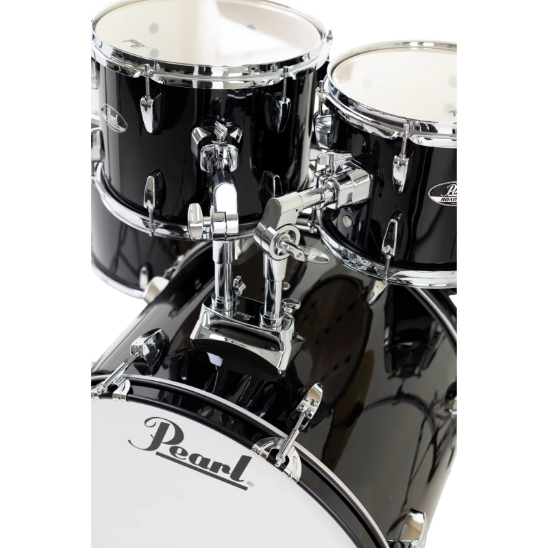 PEARL RS525SC/C31 Batteria 22 10 12 16 14 Roadshow Jet Black con Hardware e Piatti Sabian 16 14