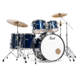 PEARL RS526SBC/C743 Batteria 22 10 12 14 16 14 Roadshow Plus Royal Blue Metallic con Hardware e Piatti Sabian 20 16 14