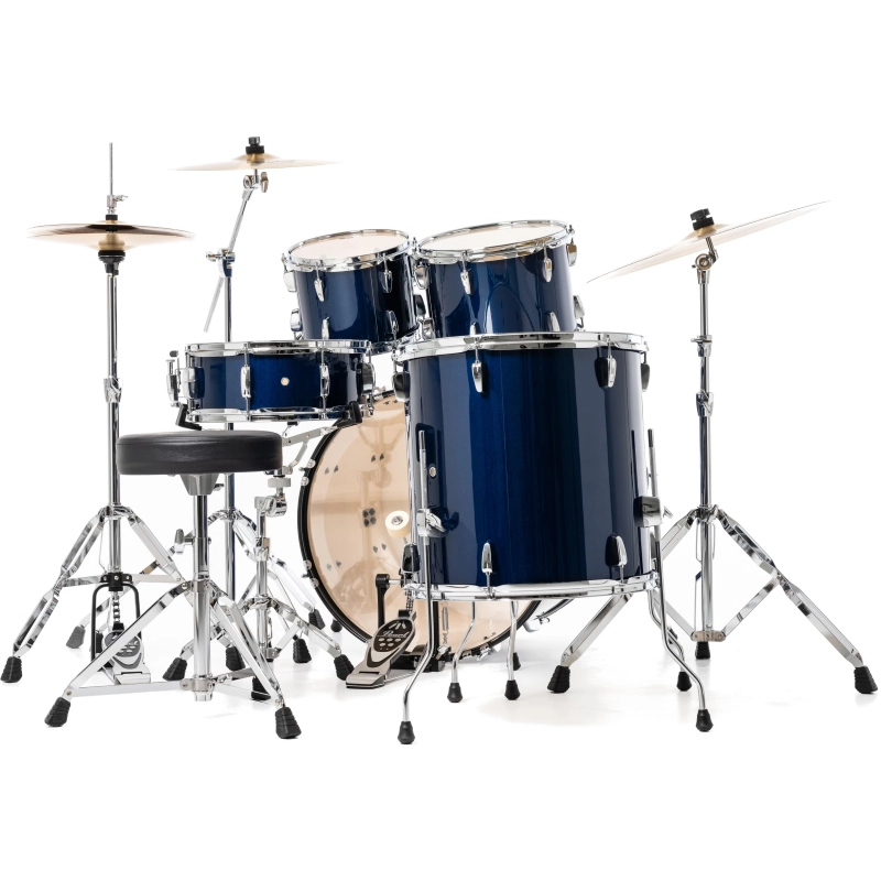 PEARL RS526SBC/C743 Batteria 22 10 12 14 16 14 Roadshow Plus Royal Blue Metallic con Hardware e Piatti Sabian 20 16 14