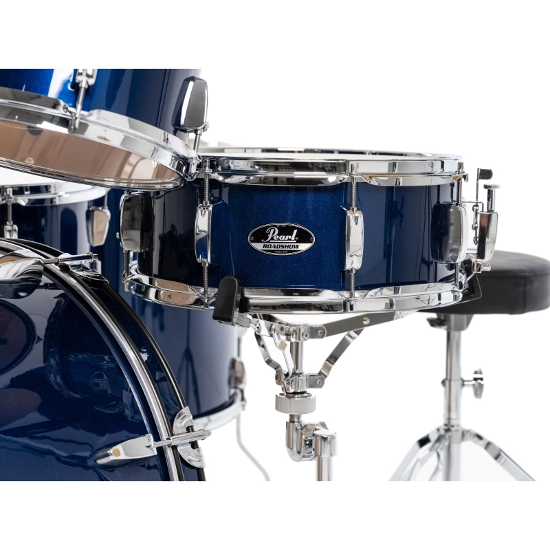 PEARL RS526SBC/C743 Batteria 22 10 12 14 16 14 Roadshow Plus Royal Blue Metallic con Hardware e Piatti Sabian 20 16 14