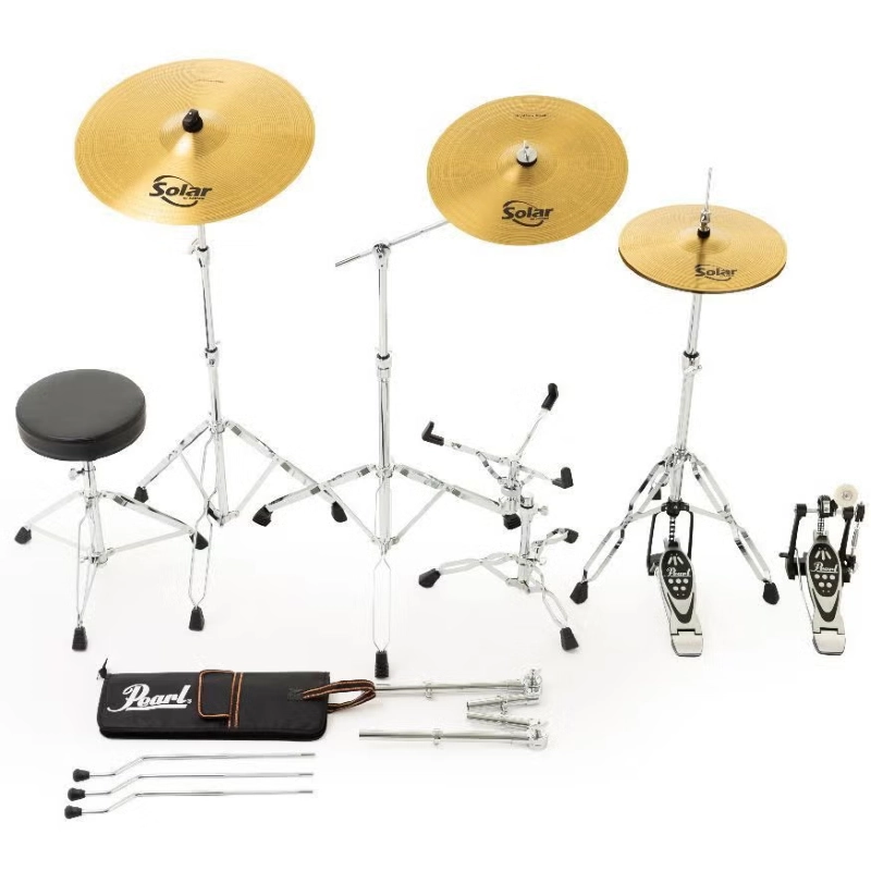 PEARL RS525SBC/C31 Batteria 22 10 12 16 14 Roadshow Jet Black con Hardware e Piatti Sabian 20 16 14