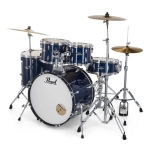 PEARL RS525SBC/C743 Batteria 22 10 12 16 14 Roadshow Royal Blue Metallic con Hardware e Piatti Sabian 20 16 14