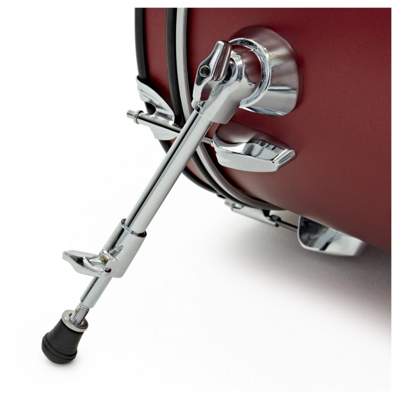 PEARL RS585C/C747 Batteria 18 10 12 14 13 Roadshow Matte Red con Hardware e Piatti Sabian 16 14