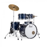 PEARL RS505C/C743 Batteria 20 10 12 14 13 Roadshow Royal Blue Metallic con Hardware e Piatti Sabian 16 14