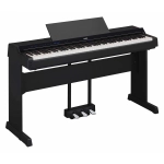 Yamaha PS500B Home Bundle Pianoforte Digitale 88 Tasti Pesati Nero con Supporto e Pedaliera