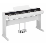 Yamaha PS500WH Home Bundle Pianoforte Digitale 88 Tasti Pesati Bianco con Supporto e Pedaliera