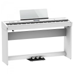 Roland FP60X WH Home Bundle Pianoforte Digitale 88 Tasti Bianco con Supporto e Pedaliera