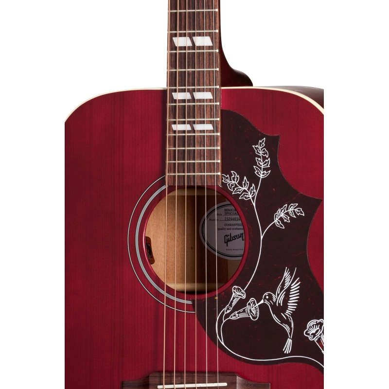 Gibson Hummingbird Special Satin Wine Red MCSSHBSPCWR