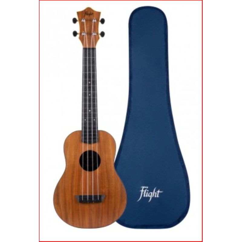 FLIGHT TUC55 Acacia, Ukulele Travel Concert, c/borsa