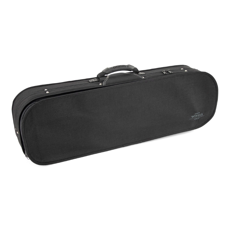 Jakob Winter 53023-N-013 Astuccio per Violino Oblong Case Greenline Nero interno Rosso
